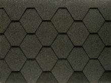 Takshingel Svart 3 m² Tecca